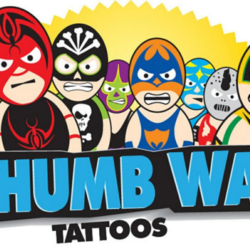 Thumb Wrestling Tattoos - Thumb Decoration